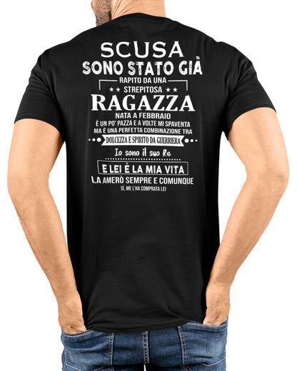 Scusate ragazze, sono già impegnato - La mia ragazza è pazza e adorabile - Regalo perfetto per il tuo fidanzato - (SKU04-116-02) - SUN02