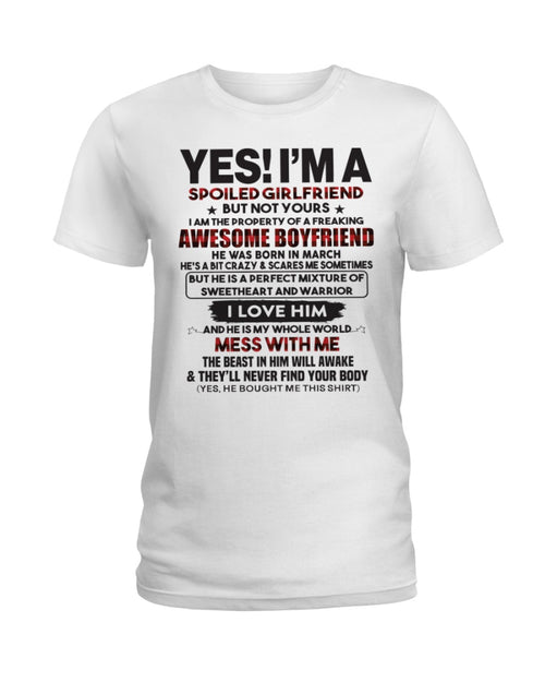 March - Awesome guy - Perfect gift for your girlfriend - (SKU07-31-03) - SUN03