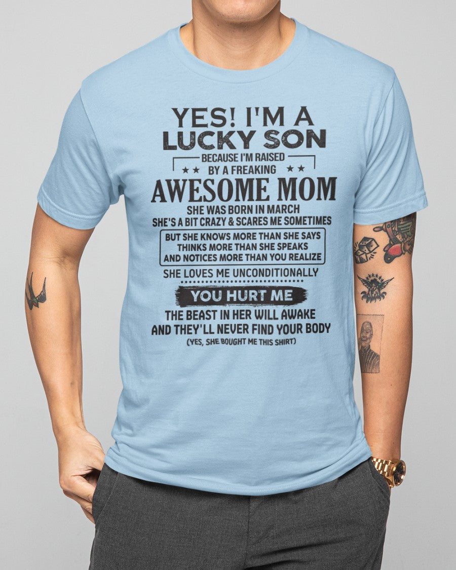 Awesome Mom - Perfect Gift For Your Son - (SKU05-79-03) - SUN03