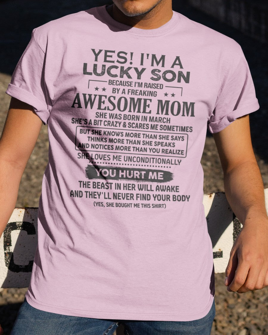 Awesome Mom - Perfect Gift For Your Son - (SKU05-79-03) - SUN03
