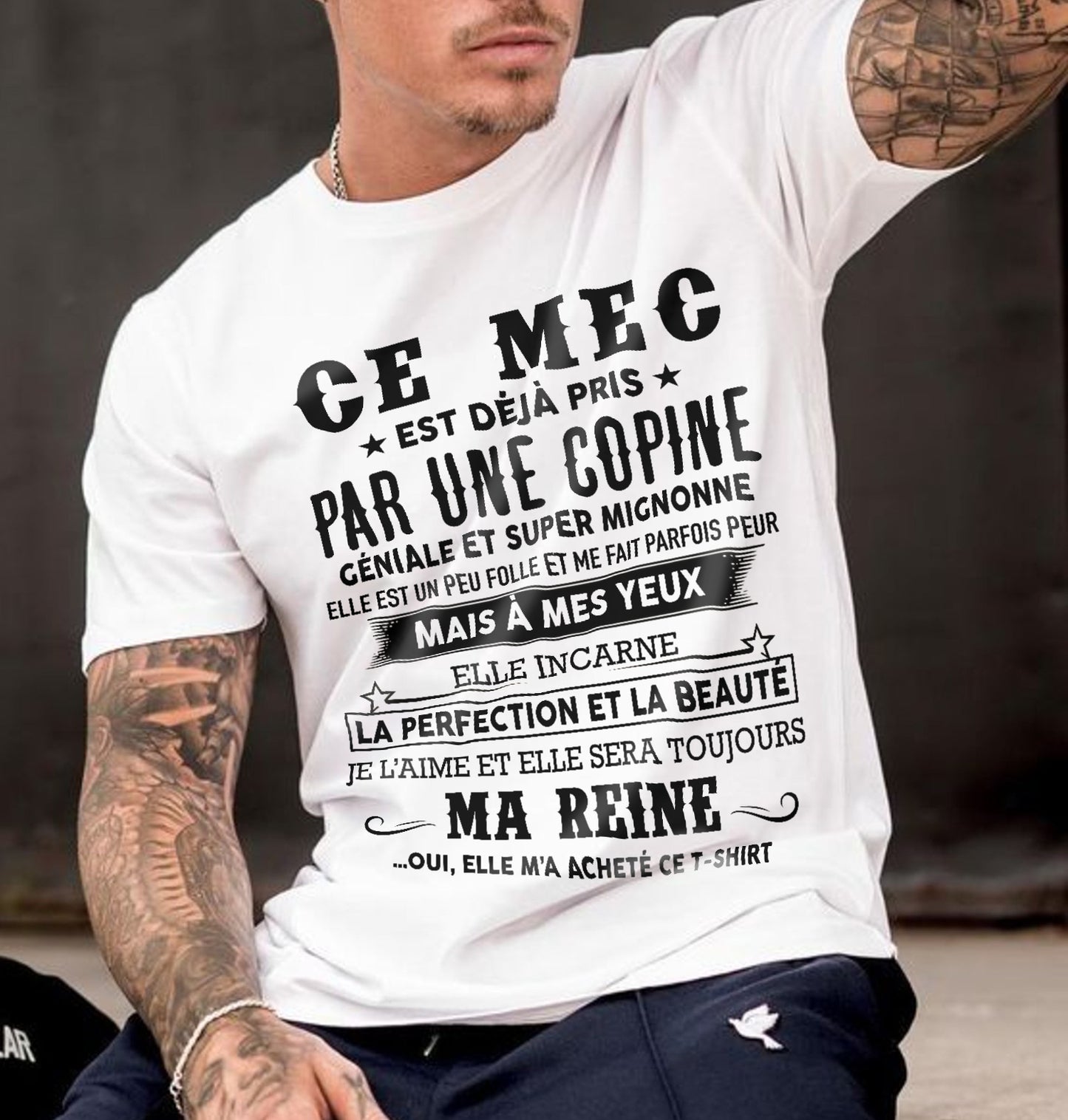 Cadeau parfait pour votre petit ami, votre mari - CE MEC - (SKU.CEMEC.G) - SUN00
