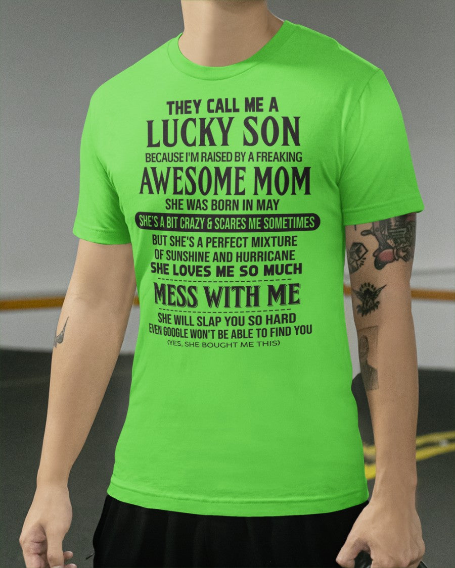 Awesome May Mom - Perfect Gift For Son From Mom (SKU2604-133-05) SUN05