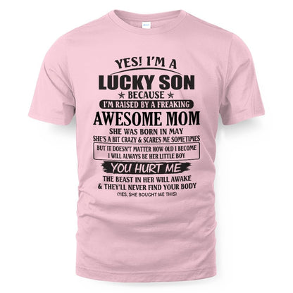 May - Awesome Mom - The Perfect Gift For Your Son - (SKU08-LKSON-05) - SUN05