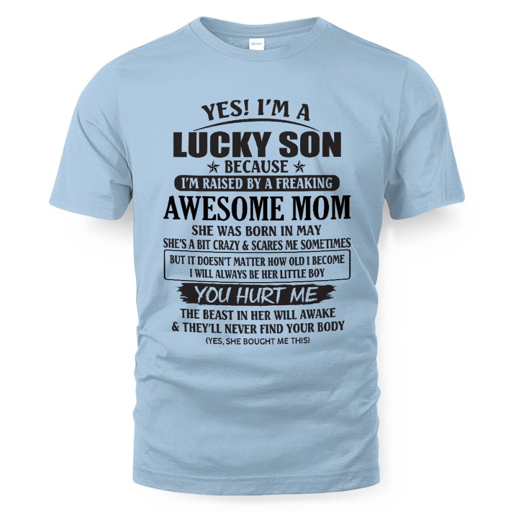 May - Awesome Mom - The Perfect Gift For Your Son - (SKU08-LKSON-05) - SUN05