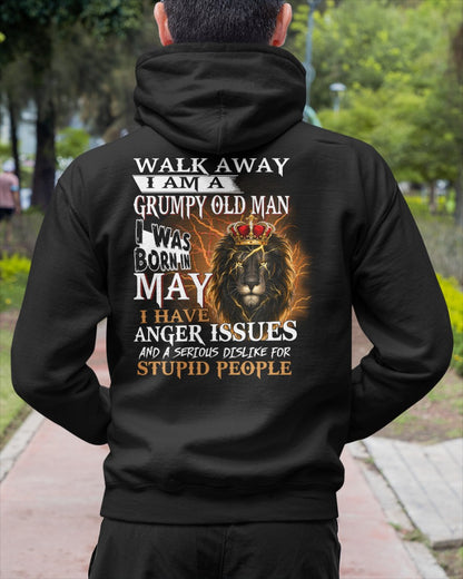 I'm A Grumpy Old May Man T-Shirt - Don't Mess With Me Tee (SKU2604-214-05) - SUN05