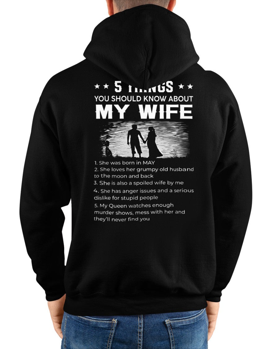 May - Special Gift for your Husband - A Perfect Gift from Wife for Anniversary, Birthday, and Valentine’s Day (SKU26T-01257-05) - SUN05