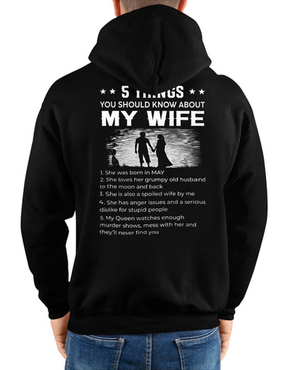 May - Special Gift for your Husband - A Perfect Gift from Wife for Anniversary, Birthday, and Valentine’s Day (SKU26T-01257-05) - SUN05
