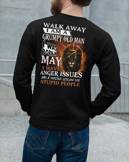 I'm A Grumpy Old May Man T-Shirt - Don't Mess With Me Tee (SKU2604-214-05) - SUN05