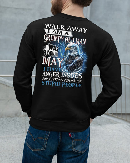 I'm A Grumpy Old May Man T-Shirt - Don't Mess With Me Tee (SKU2604-210-05) - SUN05