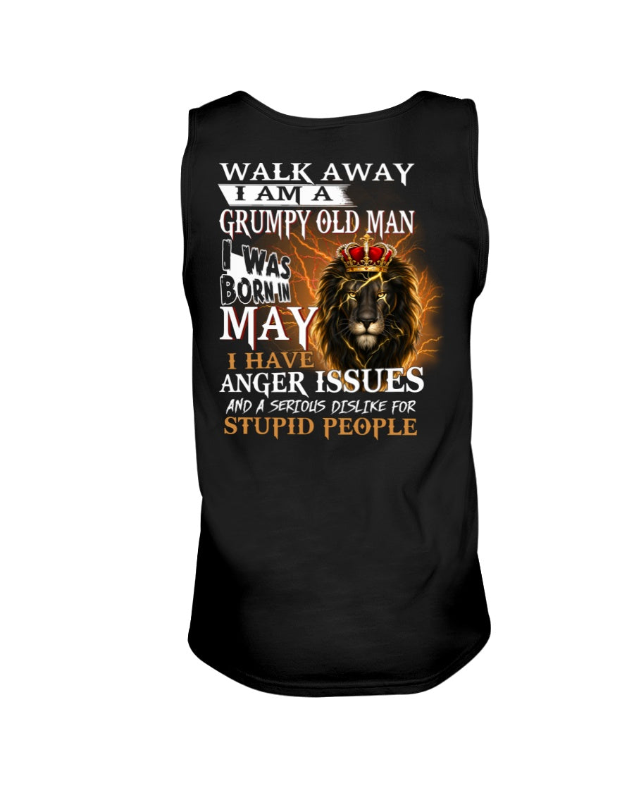 I'm A Grumpy Old May Man T-Shirt - Don't Mess With Me Tee (SKU2604-214-05) - SUN05