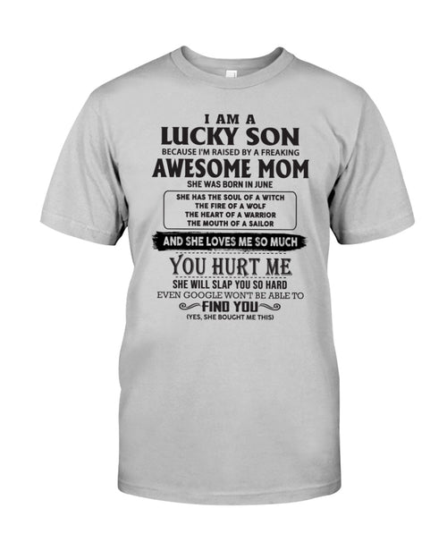 June - Awesome Mom - Perfect Gift For Your Son (SKU10-LKS4-06)