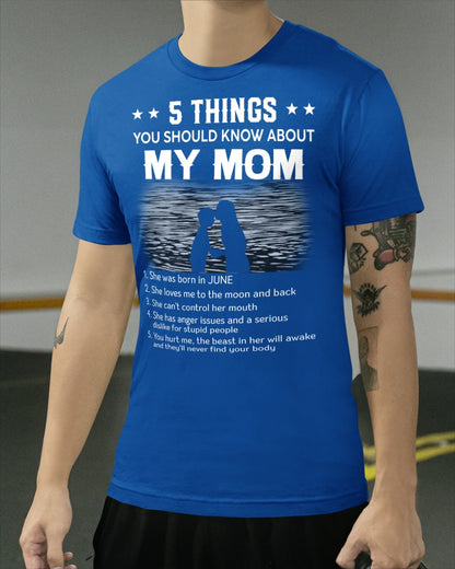 Awesome Mom born in June - Special Gift For Your Son - (SKU2604-103-06) SUN06