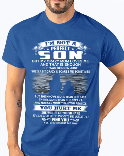 June - Awesome Mom - Perfect gift for your son - (SKU12-09-06) SUN06