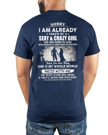 June - Perfect Gift For Your Boyfriend or Husband (SKU2606-297-06) SUN06
