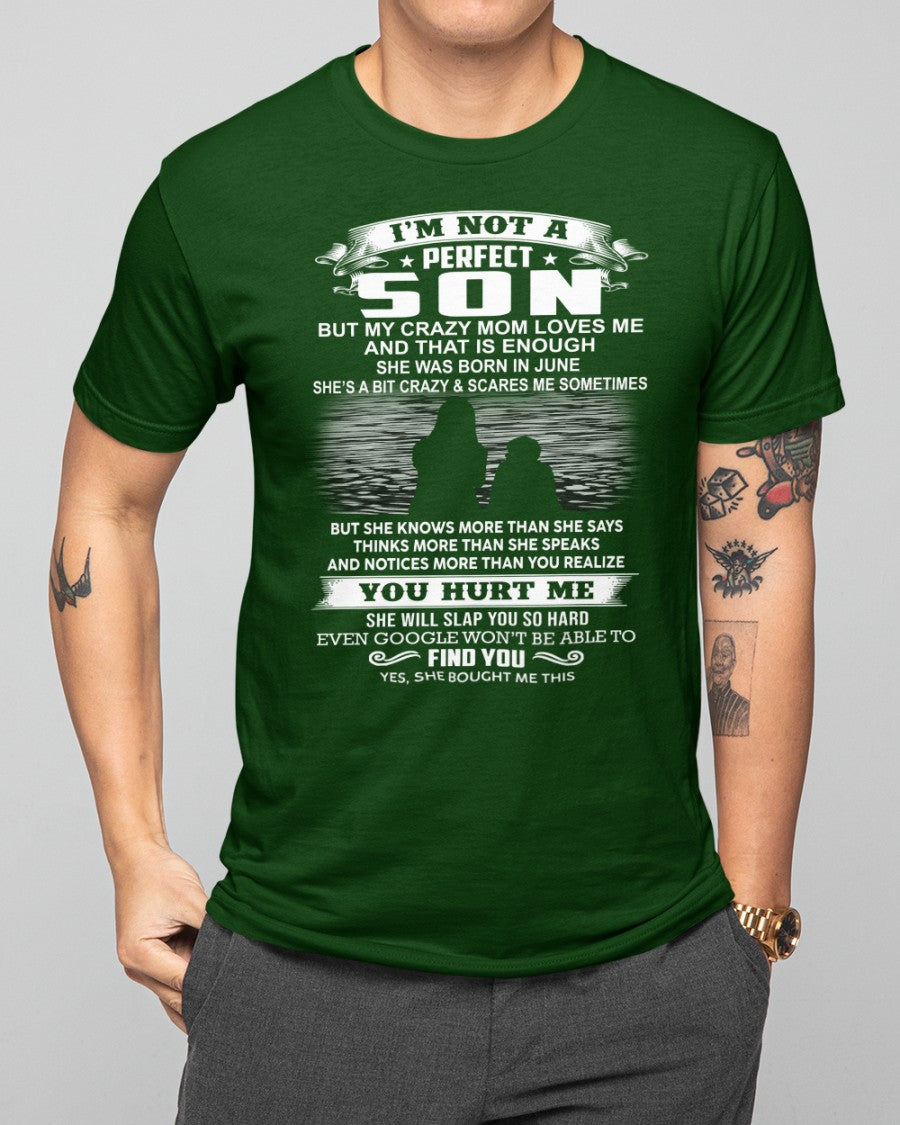 June - Awesome Mom - Perfect gift for your son - (SKU12-09-06) SUN06