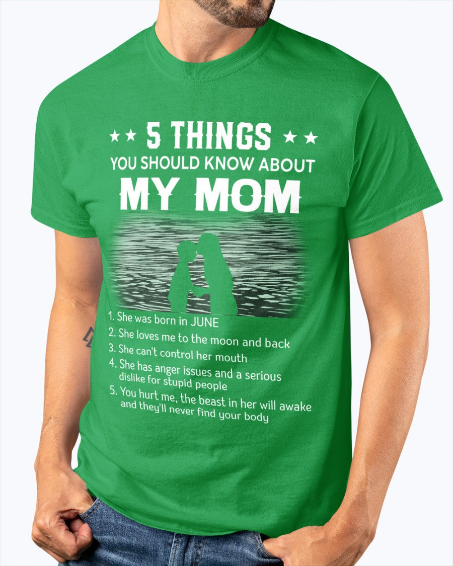 Awesome Mom born in June - Special Gift For Your Son - (SKU2604-103-06) SUN06
