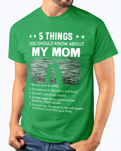 Awesome Mom born in June - Special Gift For Your Son - (SKU2604-103-06) SUN06