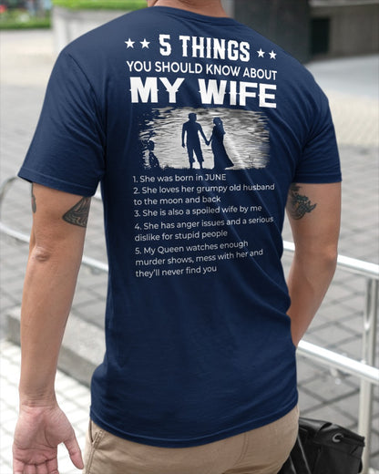June - Special Gift for your Husband - A Perfect Gift from Wife for Anniversary, Birthday, and Valentine’s Day (SKU26T-01257-06) - SUN06