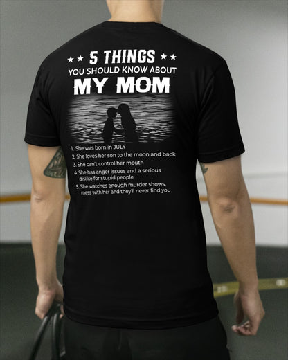 July - Awesome Mom - A Special Gift for My Beloved Son from Mom - (SKU2602-15-07) SUN07