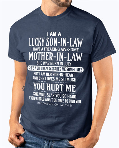 July - Special gift for your Son-in-law - Awesome Mother-in-law (SKU2604-135-07) SUN07