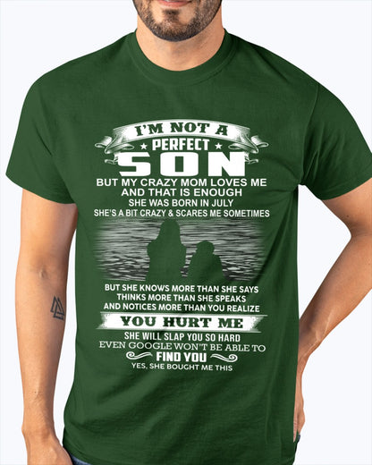 July - Awesome Mom - Perfect gift for your son - (SKU12-09-07) SUN07