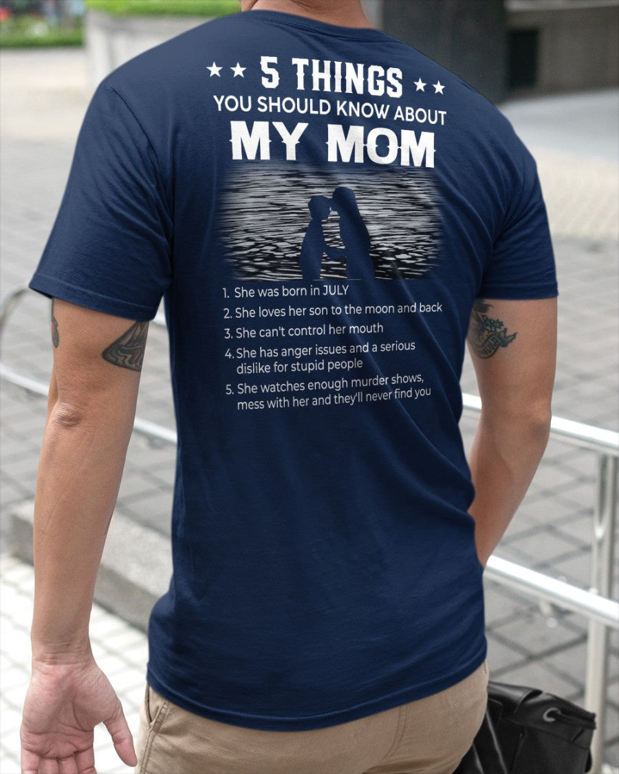 July - Awesome Mom - A Special Gift for My Beloved Son from Mom - (SKU2602-15-07) SUN07
