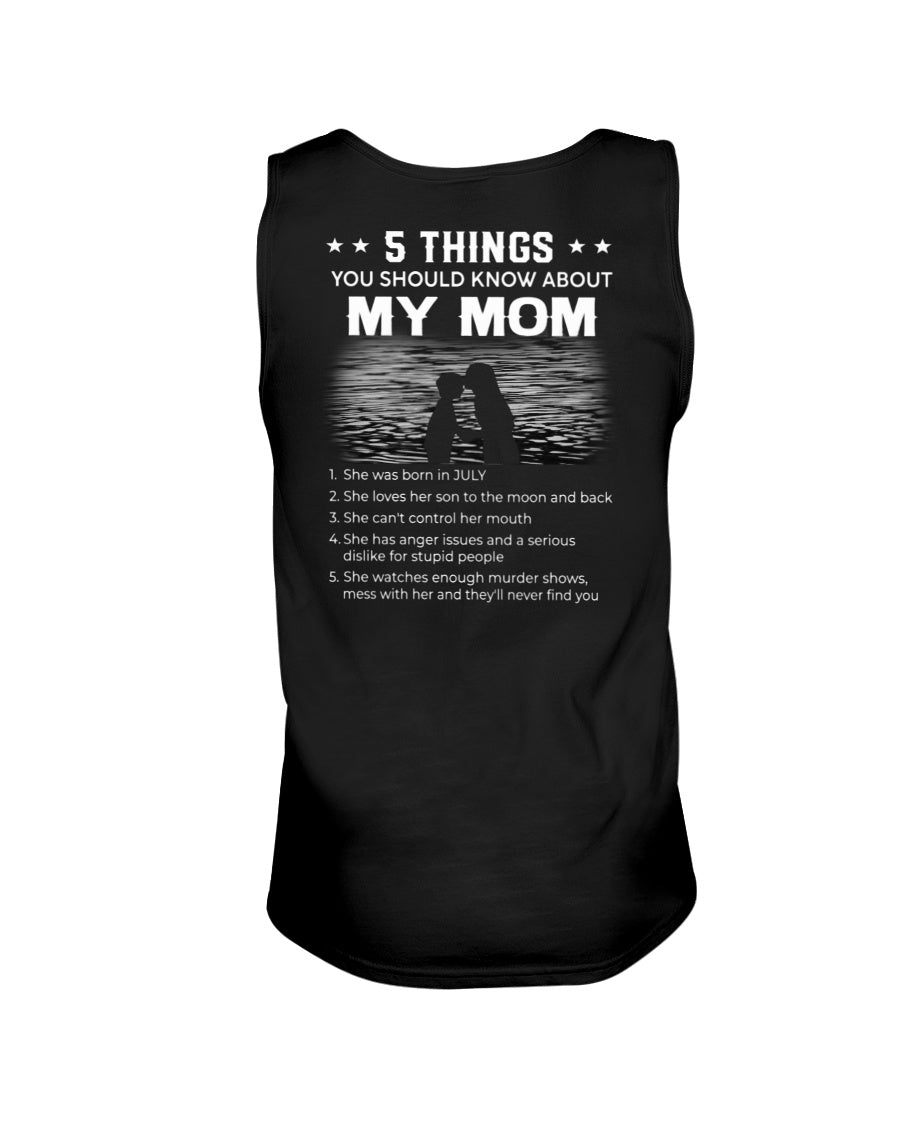 July - Awesome Mom - A Special Gift for My Beloved Son from Mom - (SKU2602-15-07) SUN07