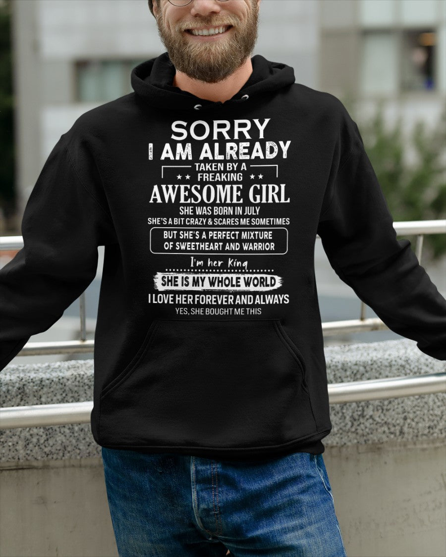 July - Awesome girl - Perfect gift for your boyfriend - (SKU06-69-07) - SUN07