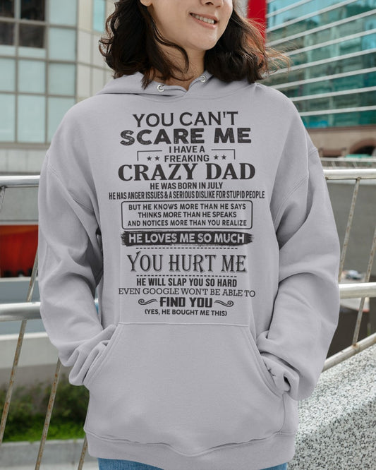 You can't scare me - I have an Awesome Dad - Christmas Gift for Daughter from Dad - (SKU.YCSM) - SUN07