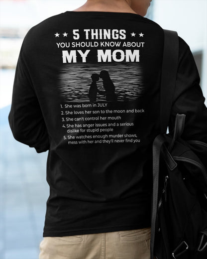 July - Awesome Mom - A Special Gift for My Beloved Son from Mom - (SKU2602-15-07) SUN07