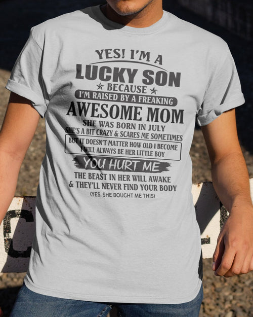 July - Awesome Mom - The Perfect Gift For Your Son (SKU08-LKSON-07)