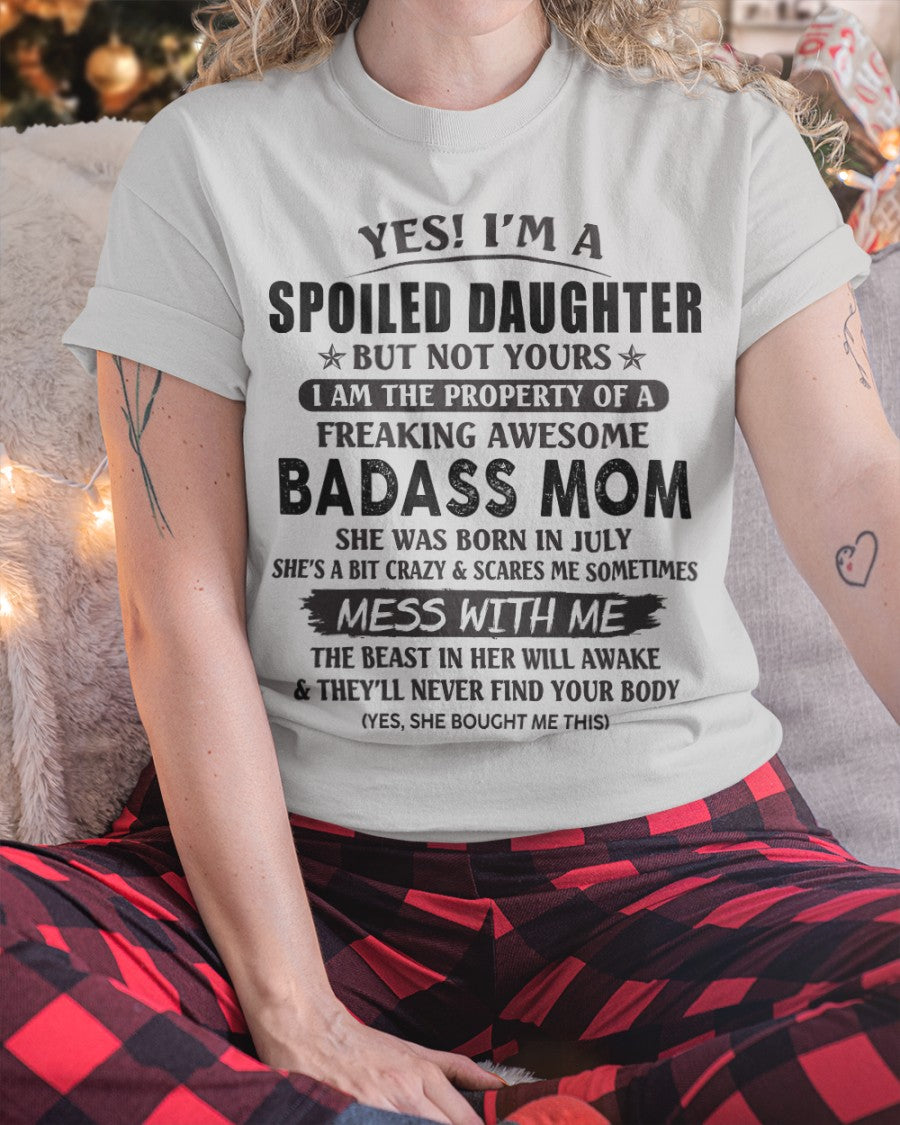 July - Badass Mom - The perfect gift for your daughter - (BADASS MOM) - SUN07