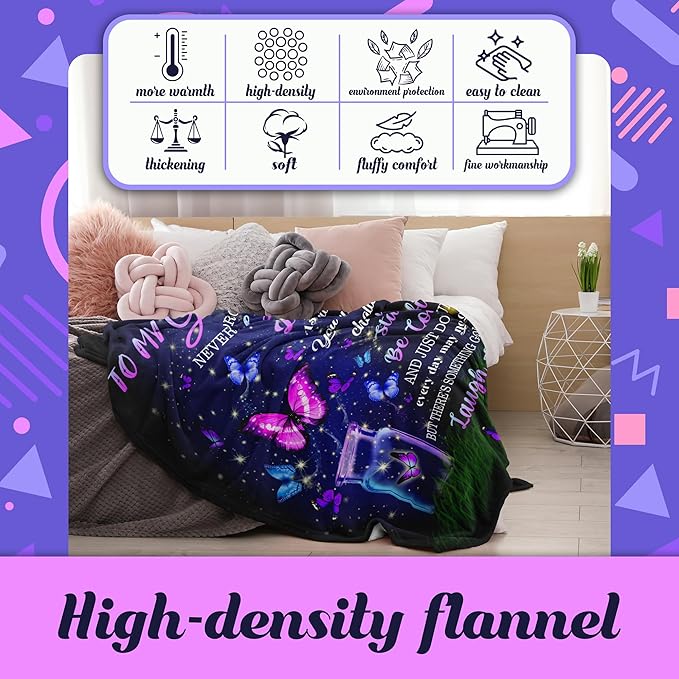 Special Gift For Your Granddaughter Blanket - From Grand