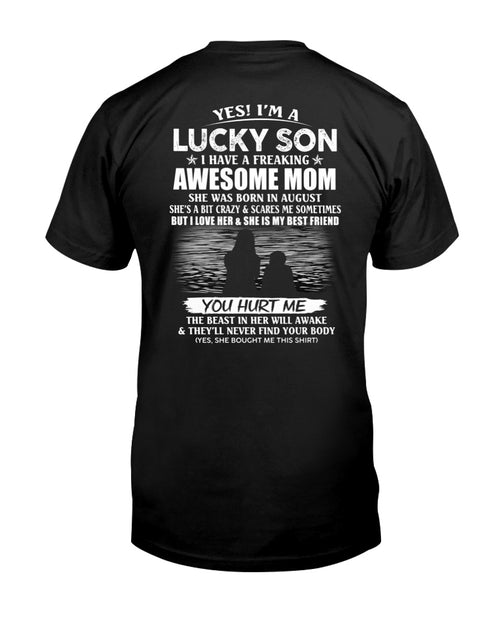 August - Awesome Mom - The Perfect Gift For Your Son - (SKU10-108-08)