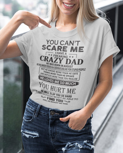 You can't scare me - I have an Awesome Dad - Christmas Gift for Daughter from Dad - (SKU.YCSM) - SUN08