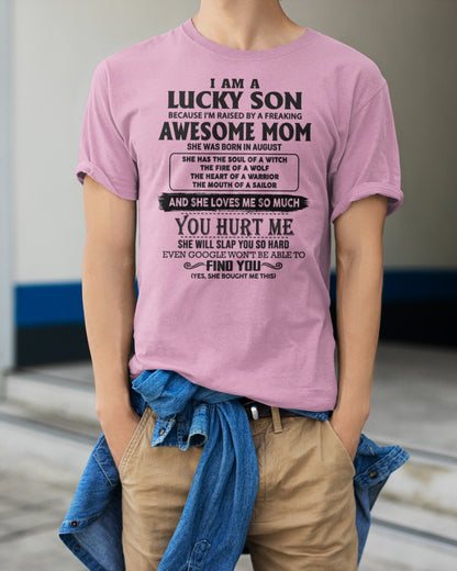 August - Awesome Mom - Perfect Gift For Your Son (SKU10-LKS4-08)
