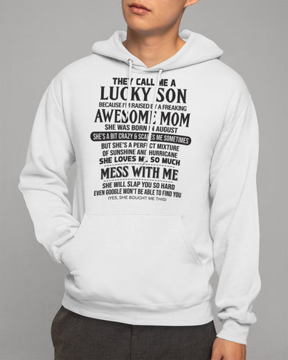 Awesome August Mom - Perfect Gift For Son From Mom (SKU2604-133-08) SUN08