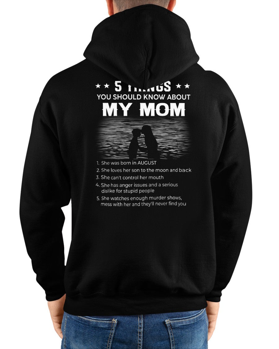 August - Awesome Mom - A Special Gift for My Beloved Son from Mom - (SKU2602-15-08) SUN08