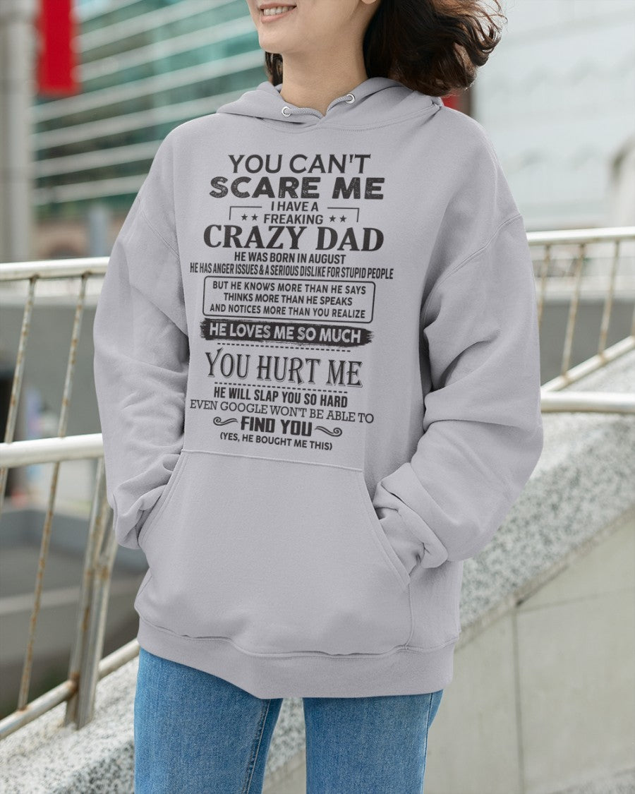 You can't scare me - I have an Awesome Dad - Christmas Gift for Daughter from Dad - (SKU.YCSM) - SUN08