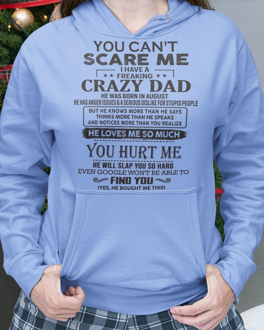 You can't scare me - I have an Awesome Dad - Christmas Gift for Daughter from Dad - (SKU.YCSM) - SUN08