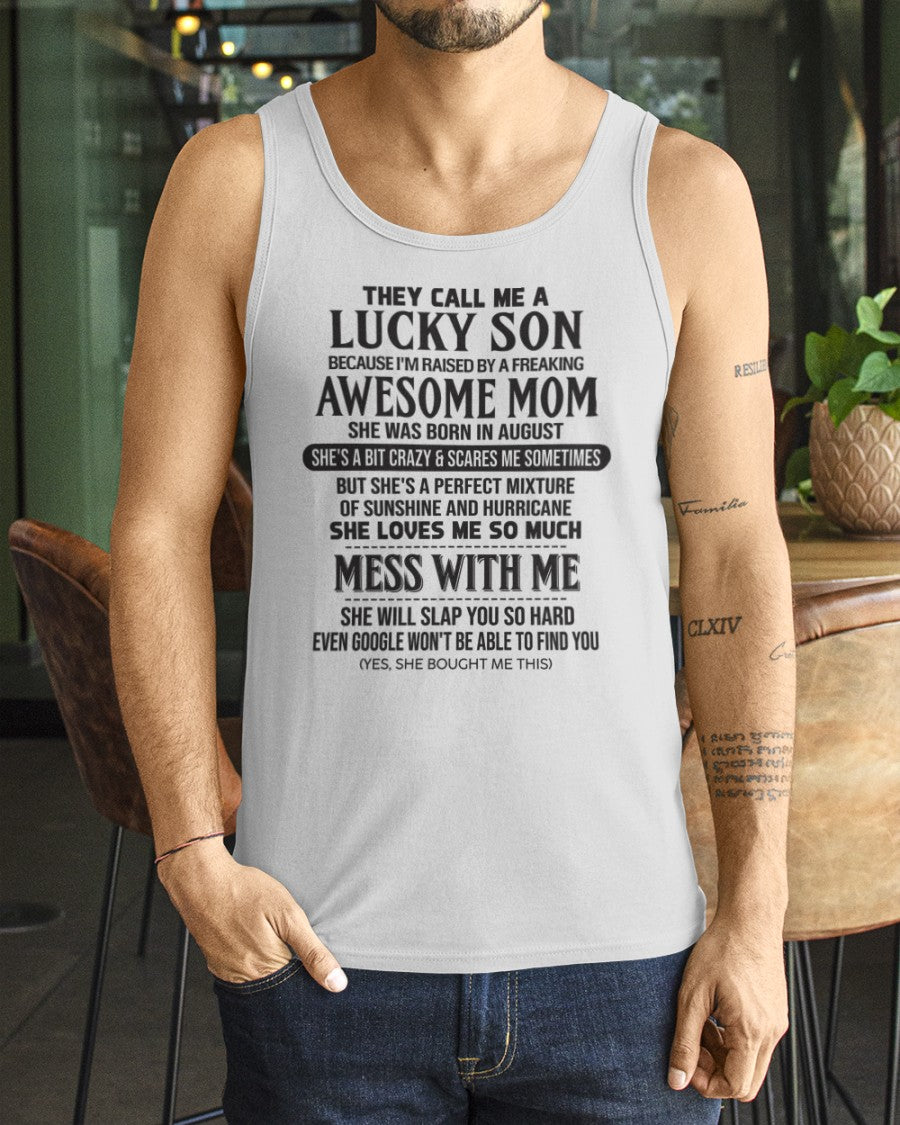 Awesome August Mom - Perfect Gift For Son From Mom (SKU2604-133-08) SUN08