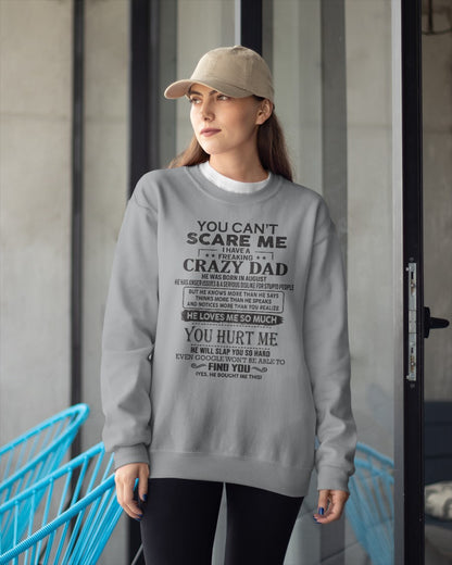 You can't scare me - I have an Awesome Dad - Christmas Gift for Daughter from Dad - (SKU.YCSM) - SUN08