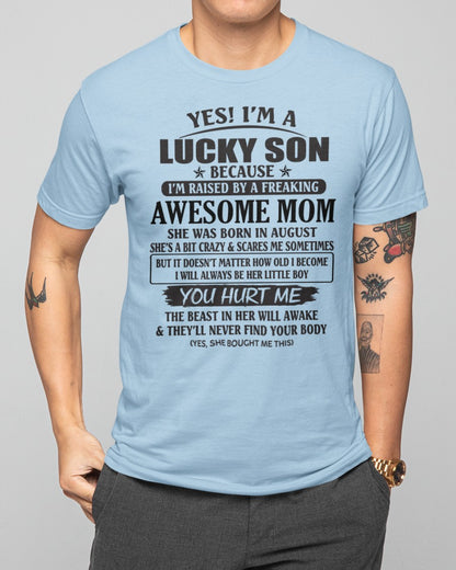 August - Awesome Mom - The Perfect Gift For Your Son (SKU08-LKSON-08)