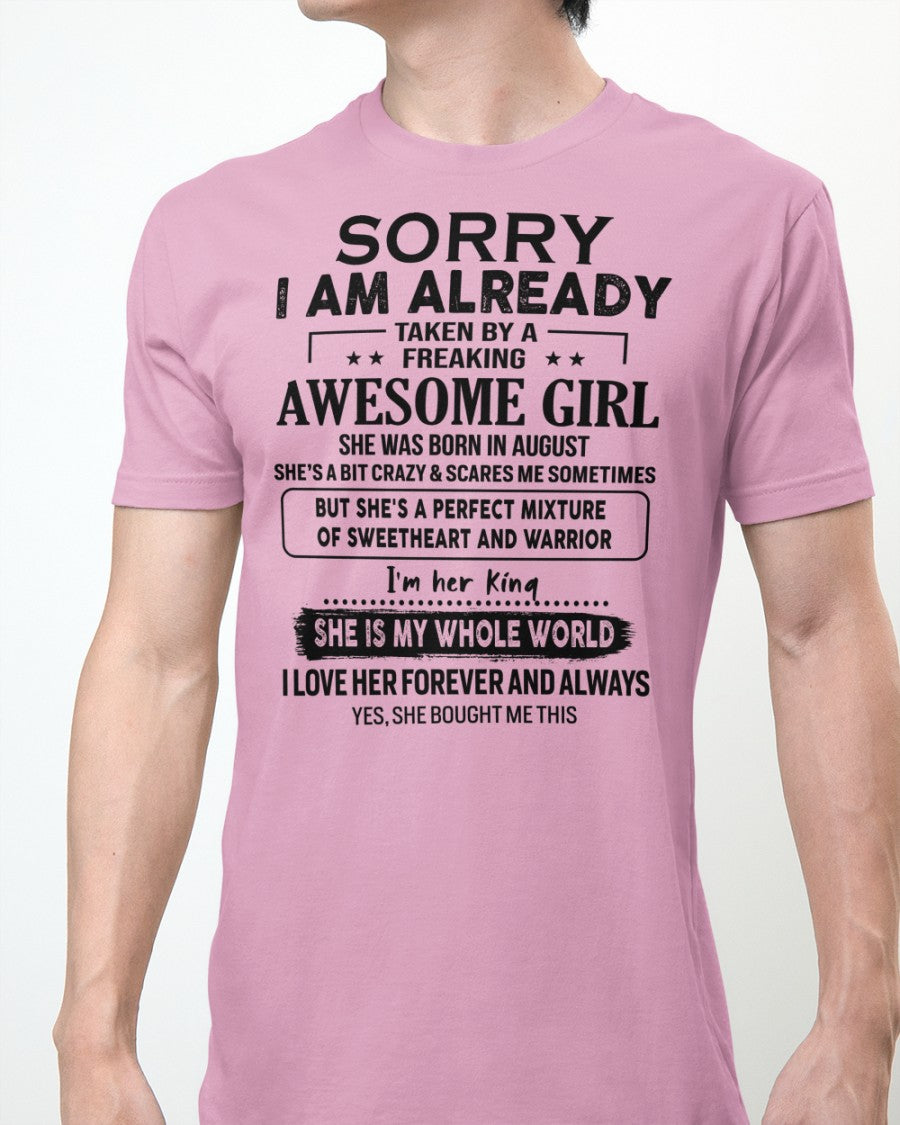 August Queen - The special gift for your boyfriend or your husband - (SKU.T.TA-08) - SUN08