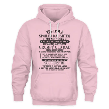 August - Awesome Dad - The perfect gift for your daughter - (SKU0811-DAD-DAU-08) - SUN08