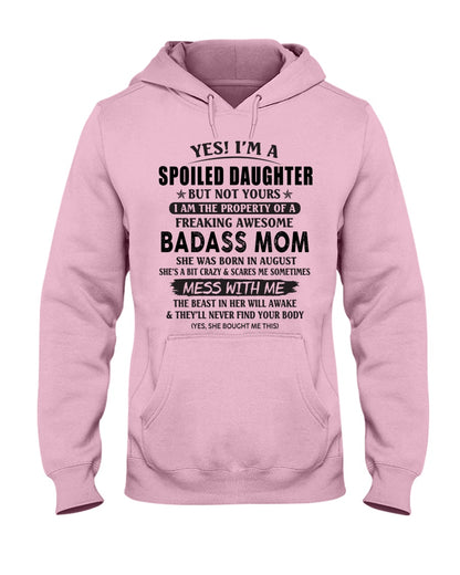 August - Badass Mom - The perfect gift for your daughter - (BADASS MOM) - SUN08