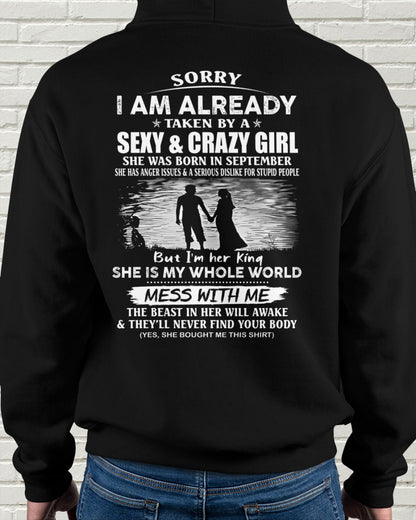September - Perfect Gift For Your Boyfriend or Husband (SKU2606-297-09) SUN09
