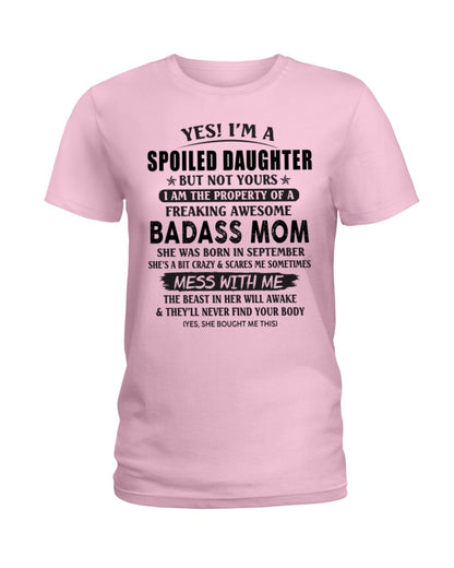 September - Badass Mom - The perfect gift for your daughter - (BADASS MOM) - SUN09