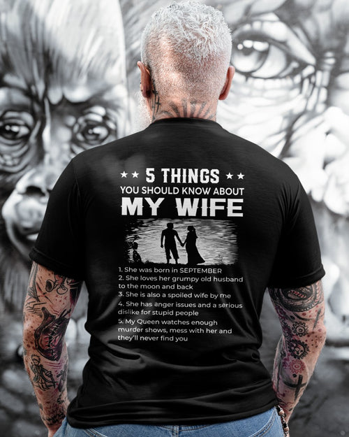 September - Special Gift for your Husband - A Perfect Gift from Wife for Anniversary, Birthday, and Valentine’s Day (SKU26T-01257-09) - SUN09