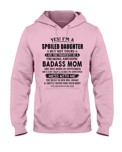 September - Badass Mom - The perfect gift for your daughter - (BADASS MOM) - SUN09